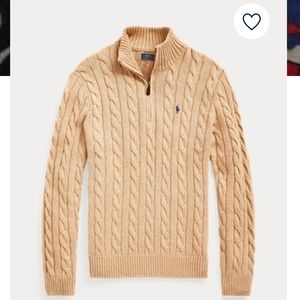 Ralph Lauren cable knit sweater- 3xlt-only worn twice